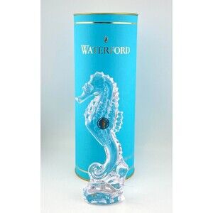 NIB Waterford Crystal Seahorse Collectible Decorative Paperweight Figurine w/Box
